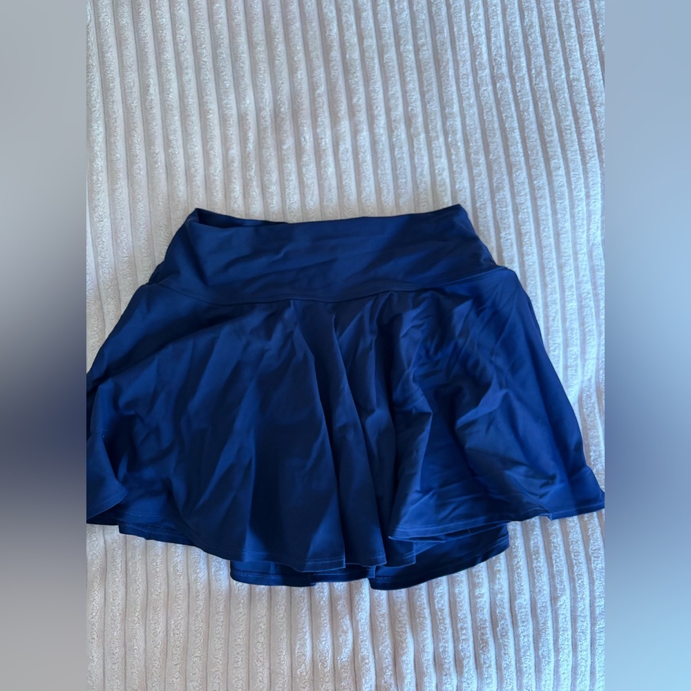 Navy blue cheer skirt